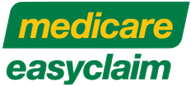Medicare EasyClaim logo for chiropractic rebates
